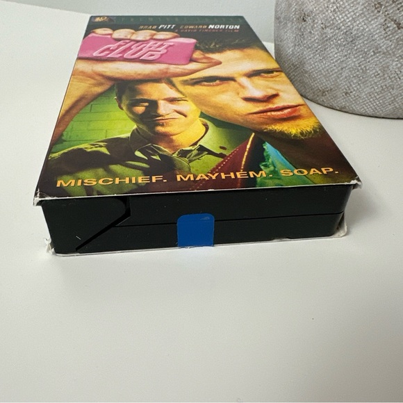 Fight Club VHS Tape (Premiere Series) Brad Pitt; Edward Norton 1999 - Picture 7 of 7